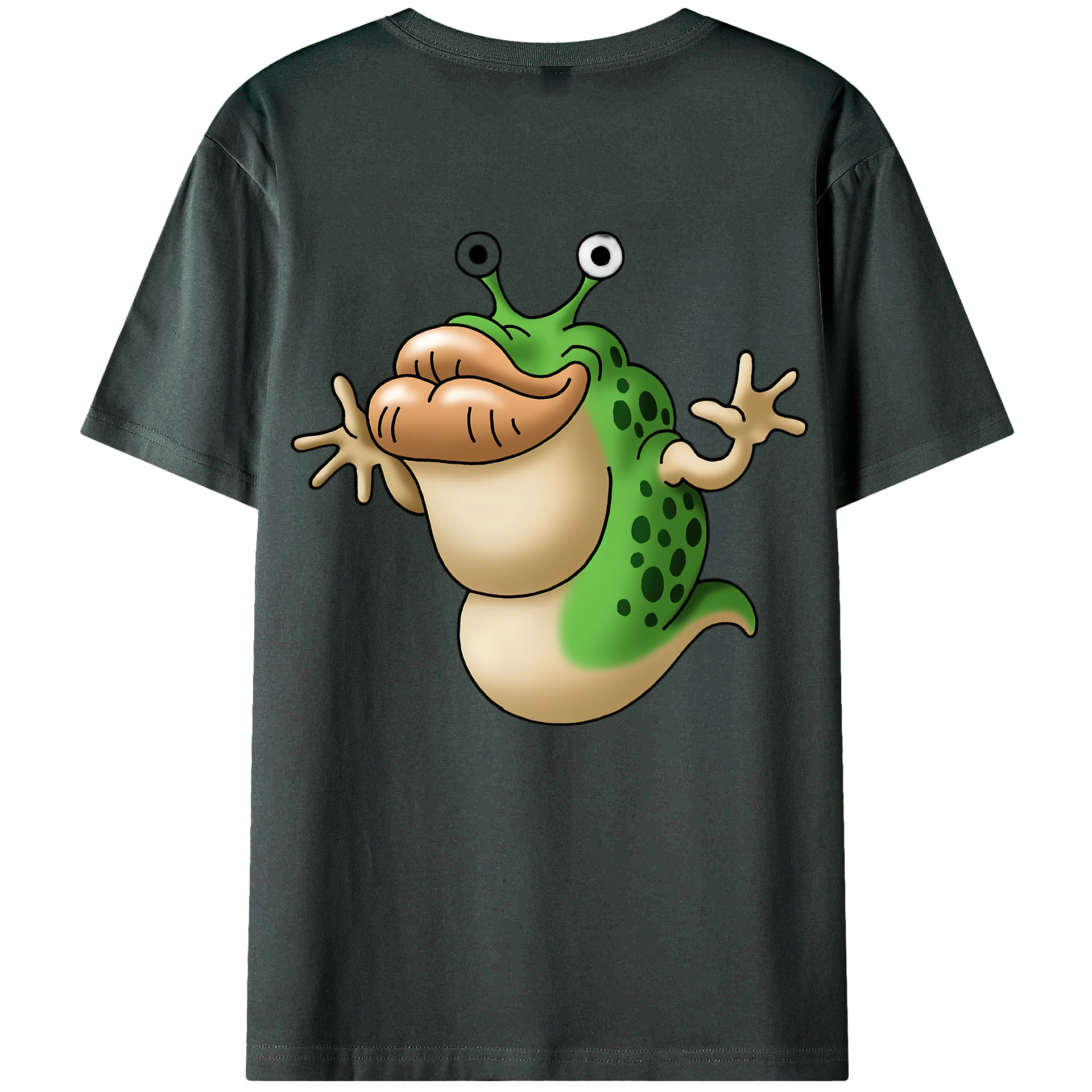 （画像用） ドラゴンクエスト Doragon Kuesuto Dragon Quest 綿100％ メンズ半袖Tシャツ（バックプリント） 通気性